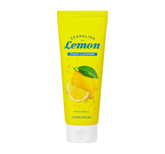 Holika Holika Sparkling Lemon oczyszczająca pianka-żel myjący 200 ml