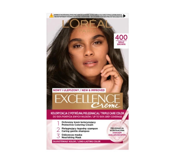 L'Oréal Paris Excellence Créme farba do włosów 4.00 Brąz