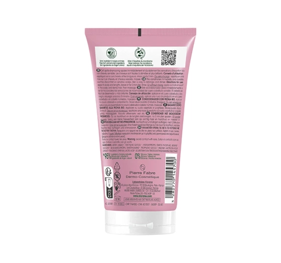 Klorane Organiczna Piwonia odżywka do włosów i wrażliwej skóry głowy 150 ml