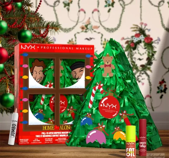 NYX Professional Makeup × Home Alone świąteczny zestaw prezentowy piniata