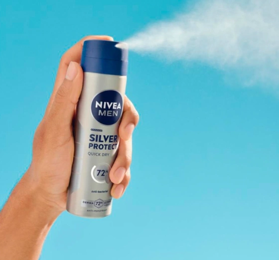 NIVEA MEN Silver Protect antyperspirant w sprayu dla mężczyzn 250 ml