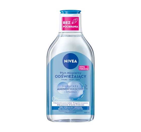 NIVEA odświeżający płyn micelarny do twarzy 400 ml
