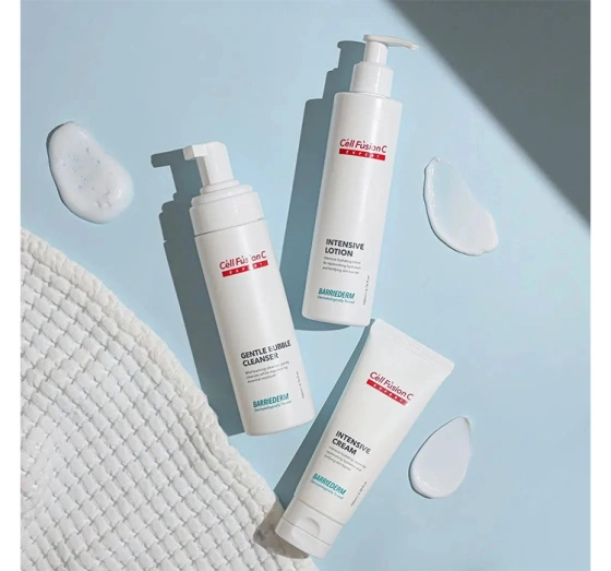 Cell Fusion C Barriederm oczyszczająca pianka do suchej skóry 200 ml
