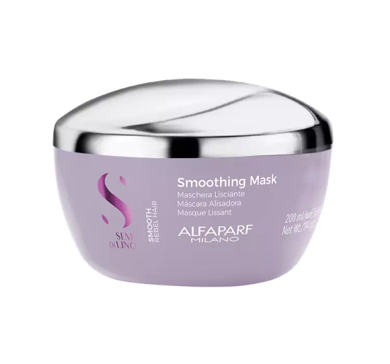 Alfaparf Milano Semi Di Lino Smooth wygładzająca maska do włosów 200 ml