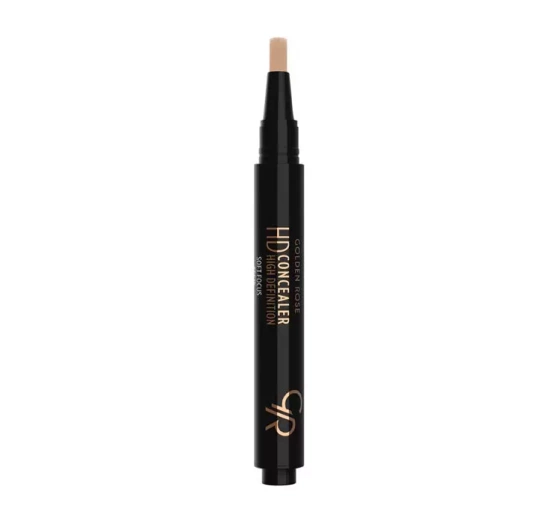 Golden Rose HD Concealer korektor z pędzelkiem 08 3 ml
