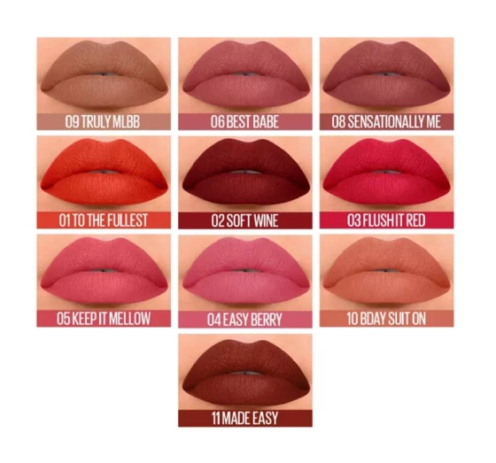 Maybelline Sensational Liquid Matte pomadka do ust 11 Made Easy 7 ml