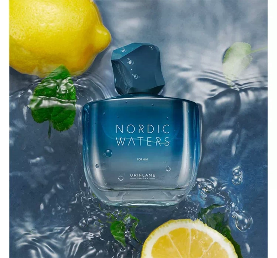 Oriflame Nordic Waters for Him woda perfumowana spray 75 ml