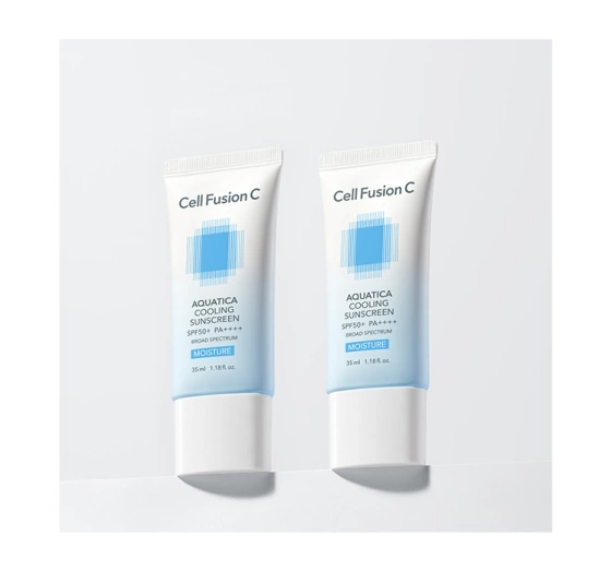 Cell Fusion C Aquatica SPF50 PA krem przeciwsłoneczny 2 x 35 ml