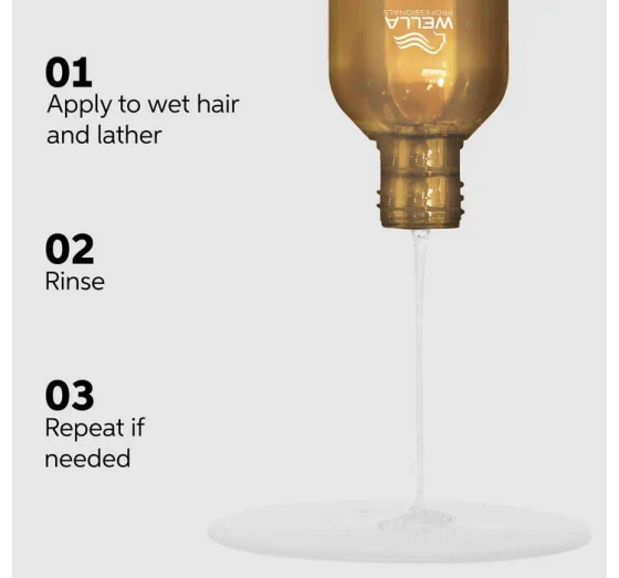 Wella Professionals Ultimate Smooth odżywczy szampon do włosów suchych i puszących 250ml