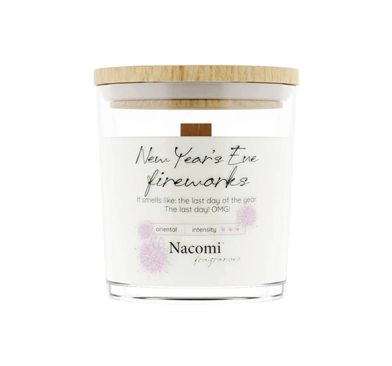 Nacomi Fragrances sojowa świeca zapachowa New Year's Eve Fireworks 140 g