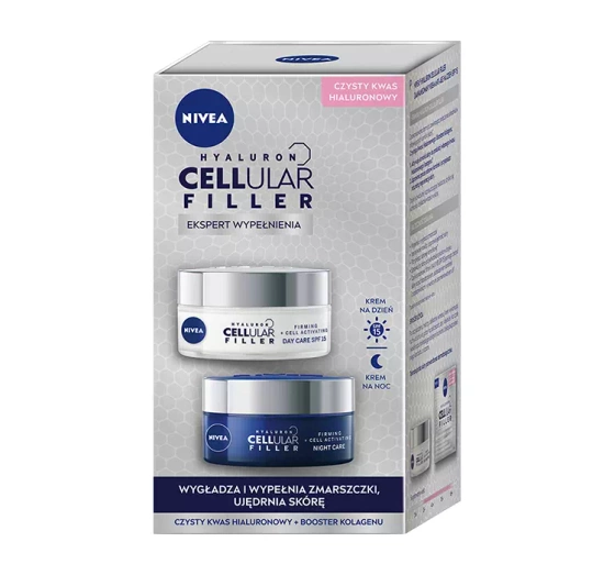 NIVEA Cellular Expert Filler 2 Pack krem na dzień 50 ml krem na noc 50 ml