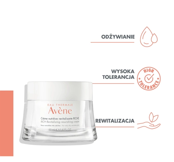 Avène bogaty krem rewitalizujący 50 ml