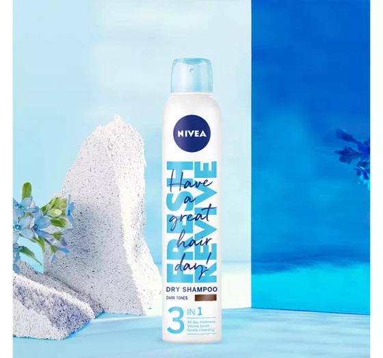 NIVEA Fresh&Mild suchy szampon dla brunetek 200 ml