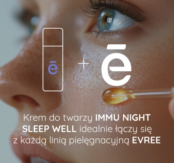 Evree Immu Night Sleep Well intensywnie regenerujący nocny krem do twarzy 45 ml