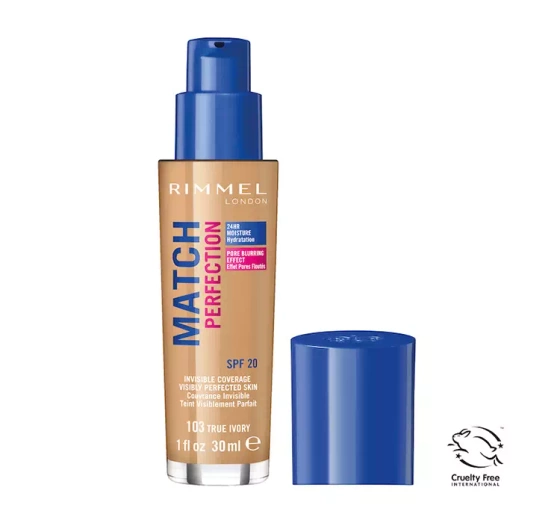 RIMMEL PODKŁAD MATCH PERFECTION NR 103 NOWA WERSJA