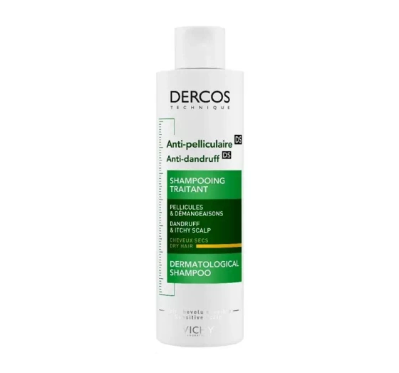 Vichy Dercos Technique szampon przeciwłupieżowy do włosów suchych 200 ml