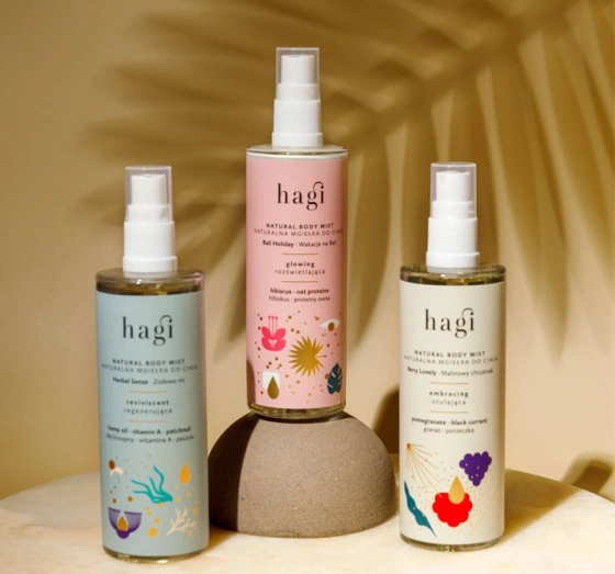 Hagi Malinowy Chruśniak naturalna mgiełka do ciała 100 ml