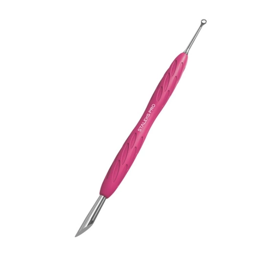 Staleks Pro UNIQ Gummy kopytko do manicure z silikonową rękojeścią PQ-11/2