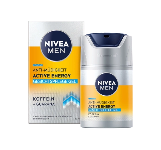 NIVEA MEN Active Energy energetyzujący krem-żel do twarzy dla mężczyzn 50 ml