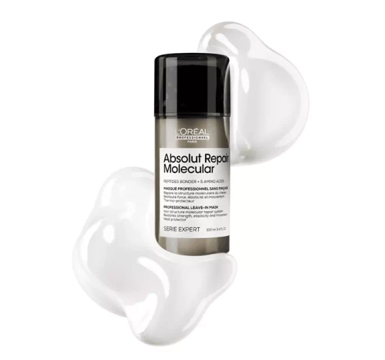 L'Oréal Professionnel Serie Expert Absolut Repair Molecular intensywnie odbudowująca maska bez spłukiwania do włosów zniszczonych 100 ml