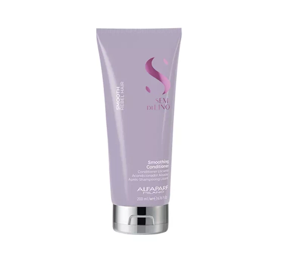 Alfaparf Milano Semi Di Lino Smooth wygładzająca odżywka do włosów 200 ml