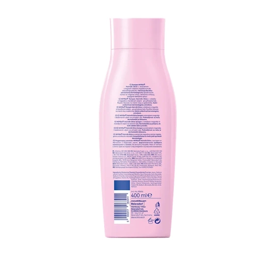 NIVEA Hairmilk Shine szampon do włosów dla naturalnego połysku 400 ml