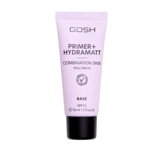 Gosh Primer 007 Hydramatt wegańska baza pod makijaż 30 ml