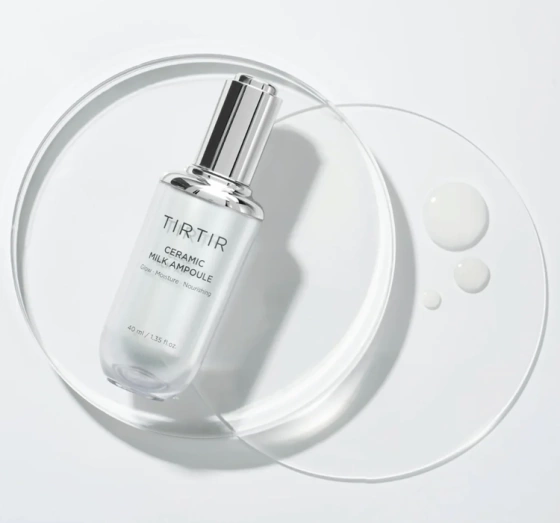 TIRTIR Ceramic Milk Ampoule silnie nawilżająca ampułka do twarzy 40ml