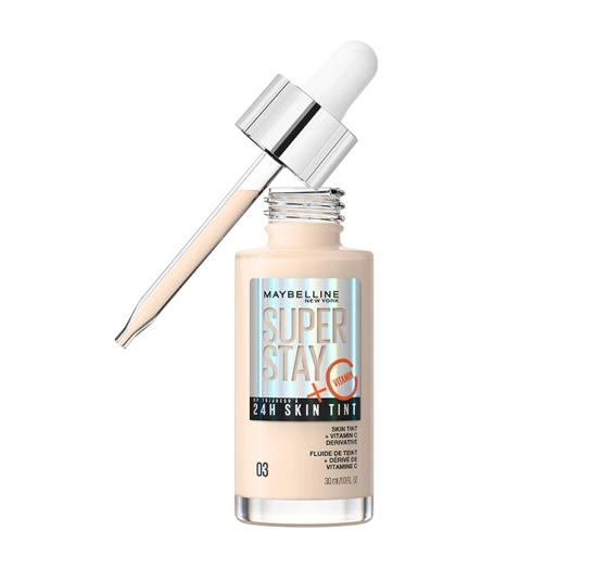 Maybelline Super Stay 24h Skin Tint podkład do twarzy rozświetlający 3 30 ml