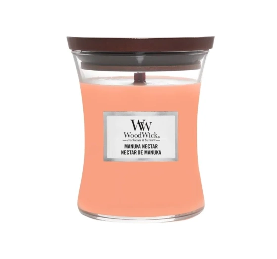 Woodwick Medium Jar Candle świeca zapachowa Manuka Nectar 275 g