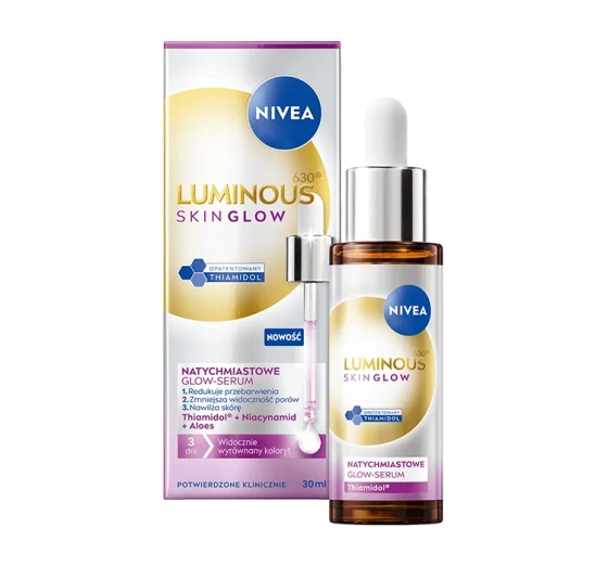 NIVEA Luminous630 natychmiastowe glow-serum na przebarwienia 30 ml