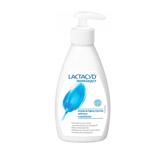 Lactacyd Nawilżający emulsja do higieny intymnej z pompką 300ml