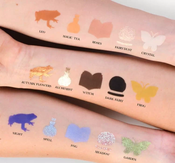 Miyo x Foginthegarden x Inchidris The Frogs Tale paleta cieni do powiek 19,5g