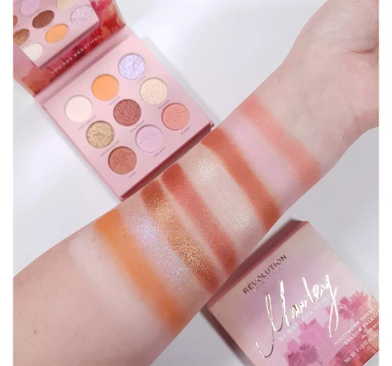Makeup Revolution x Marley paleta cieni do powiek Hollywood Sunset 5,85g