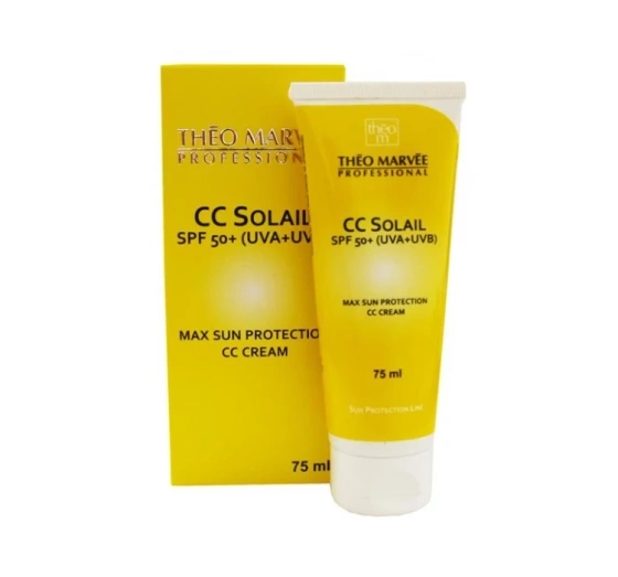 Théo Marvée CC Solail krem CC z filtrem wyrównujący koloryt przeciwsłoneczny SPF50 75ml