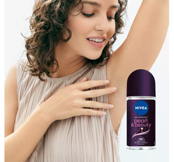 NIVEA Pearl&Beauty Black Pearl antyperspirant roll-on 50 ml