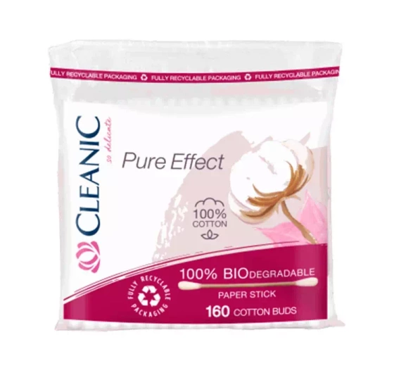 Cleanic Pure Effect patyczki higieniczne 160 sztuk