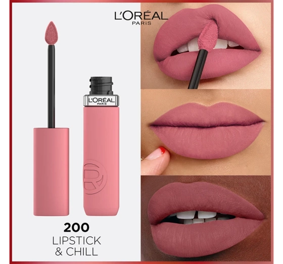L'Oréal Paris Infaillible Matte Resistance matowa pomadka w płynie 200 Lipstick&Chill 5ml
