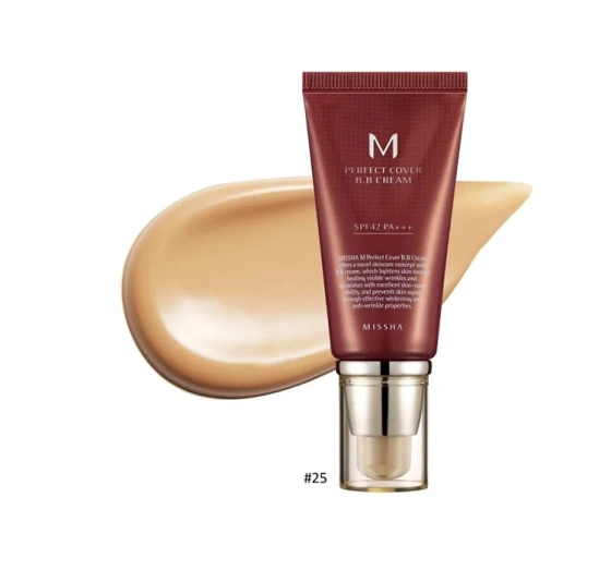 Missha Perfect Cover krem BB SPF42 No 25 Warm Beige 50ml