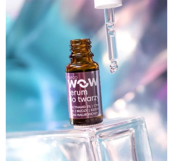 Sylveco Wow serum do twarzy z 5% niacynamidem 15ml