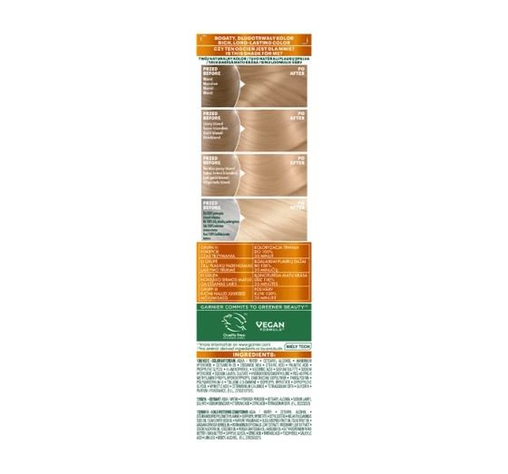 Garnier Color Naturals trwała farba do włosów 10 Bardzo Bardzo Jasny Blond