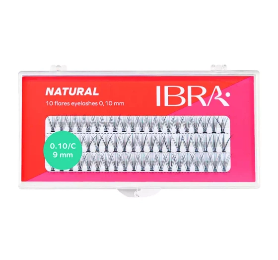 Ibra Kępki sztucznych rzęs Naturals C 9mm