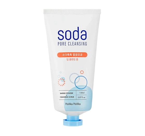 Holika Holika Soda Pore Cleansing pianka do mycia twarzy z peelingiem 150 ml