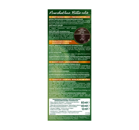 Garnier Color Naturals trwała farba do włosów 4.12 Lodowy Brąz