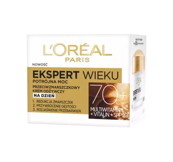 L'Oréal Paris Ekspert Wieku przeciwzmarszczkowy krem odżywczy na dzień 70 50 ml
