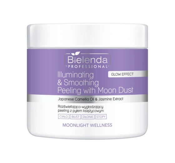 Bielenda Professional Moonlight Wellness rozświetlająco-wygładzający peeling 550 g