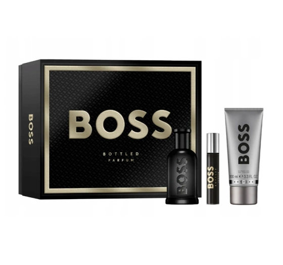 Hugo Boss Boss Bottled perfumy spray 100 ml 10 ml żel pod prysznic 100 ml