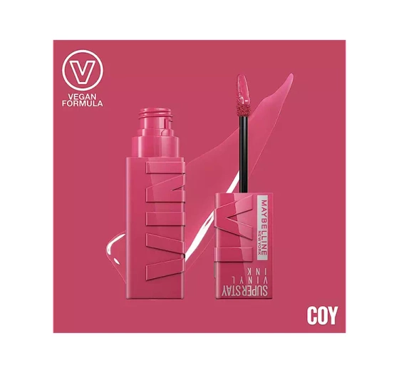 Maybelline Superstay Vinyl Ink winylowa pomadka do ust 20 Coy 4,2 ml