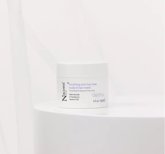 Nacomi Next Level Dermo maska do skóry głowy zapobiegająca wypadaniu włosów 150 ml