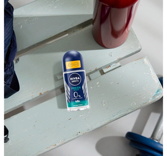 NIVEA MEN Fresh Ocean dezodorant roll-on dla mężczyzn 50 ml